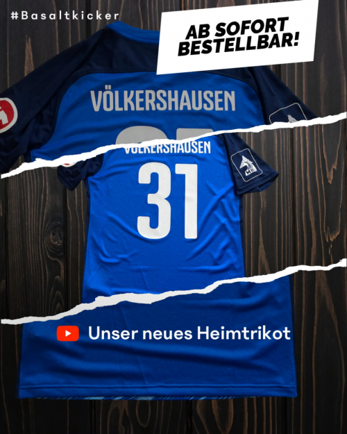 Neues Heimtrikot bestellbar!