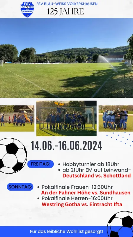 125 Jahre FSV BLAU-WEISS VÖLKERSHAUSEN