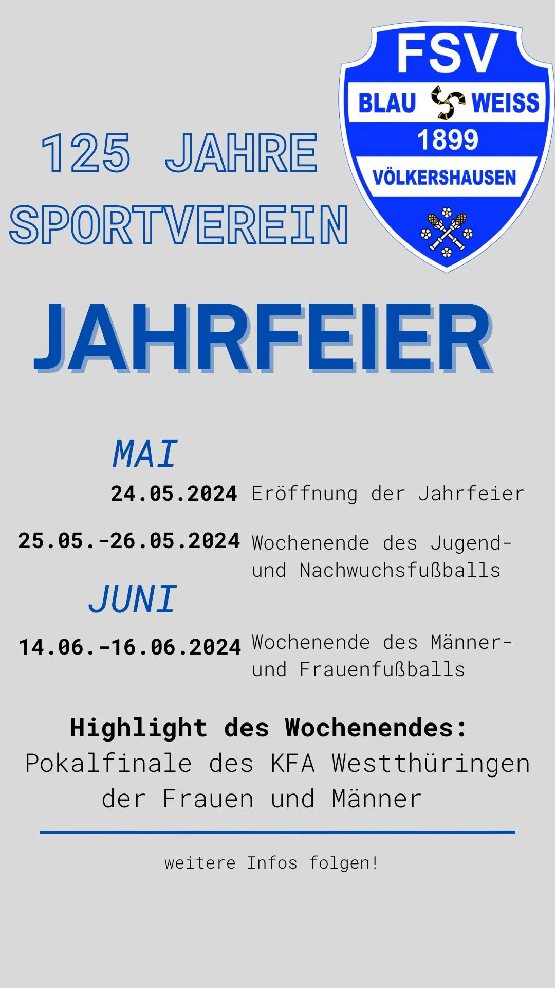 125 JAHRE FSV!!