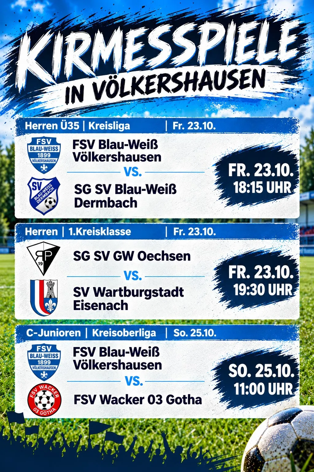 Kirmesspiele in Völkershausen