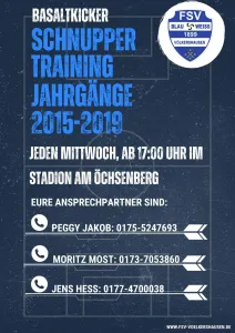 Schnupper Training Basaltkicker 2015 - 2019
