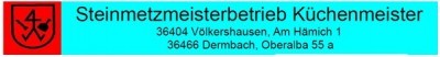 Steinmetzmeisterbetrieb Küchenmeister